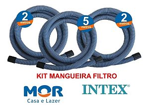 Mangueiras Piscina Inflável Intex Bestway Mor Bomba Filtro