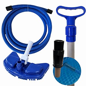 Kit Para Aspiração De Piscinas Estruturais e Infláveis
