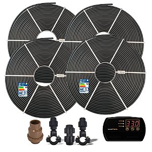 Aquecedor Solar - Placa Clima 1,10 x 1,10 para Piscinas Até 16.000L