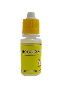 Reagente - Solução Orto-Tolidina - Verifica Cloro - 15 ML