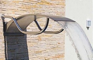 Cascata para Piscinas - Aço Inox 304 - Niágara - 1,00 M