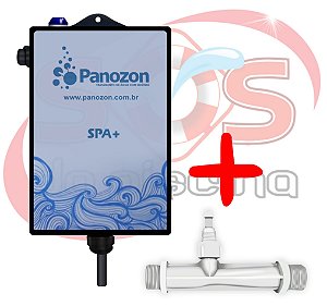 Ozônio Panozon SPA+ para banheiras - spas - ofurôs de até 2.000 litros (gerador com venturi)