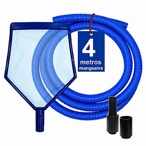 Kit Peneira + Mangueira 4 M - para piscinas inflaveis