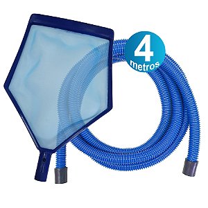 Kit Peneira + Mangueira 4 M - para piscinas inflaveis