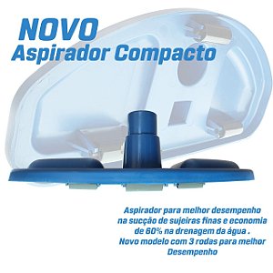 Kit Mangueira 10M + Aspirador + Peneira- Universal - Reduz em ate 60% consumo da agua na aspiração