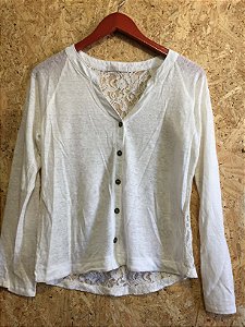 Blusa off white (M) - Ecletic