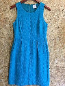 Vestido azul textura (38) - A. Colllection