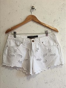 Short detalhes em algodão (G) - Zara
