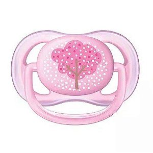 Chupeta Ultra Air 0 a 6 Meses Arvore Rosa- Philips Avent Scf 545/11