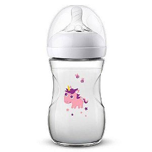 Mamadeira Pétala 260 ml Unicórnio - Philips Avent
