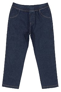 Calça Jeans com Elastano Azul Indigo