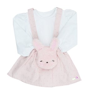 SALOPETE COM BLUSA COELHO BUNNIE