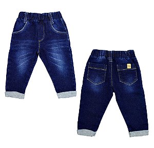 Calça Jeans Infantil Destroyer Marinho