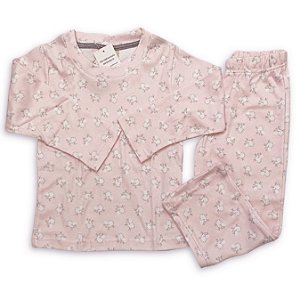 Pijama Infantil Suedine Estampa Ovelha Rosa