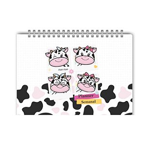 Bloco Semanal minha semana Organizada da vaquinha