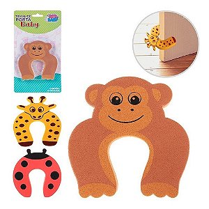 Kit 3 Travas de Porta Baby Antiesmagamento em EVA