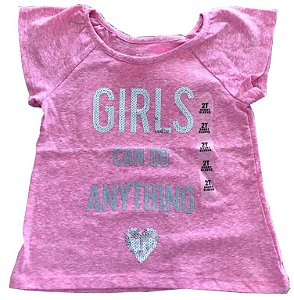 Camiseta Girls Glitter
