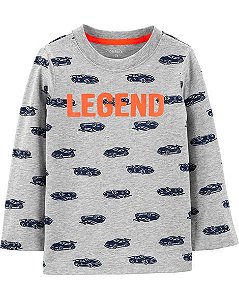 Camiseta Manga Longa Car Legend