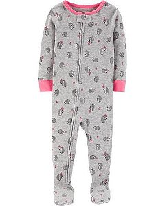 Macacão Com Pezinho Porco Espinho