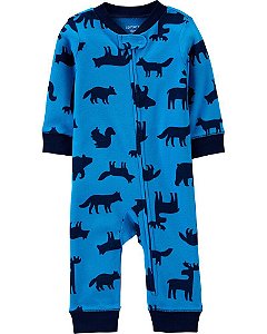 Macacão Sem Pezinho Criaturas do Bosque