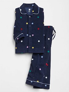 Pijama Flanelado Estrelas Gap