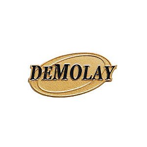 BT-072 - Pin Demolay Oval Dourado