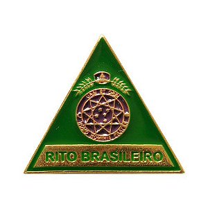 BT-105 - Pin Triângulo Rito Brasileiro