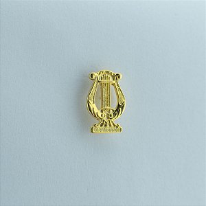 BT-196-D - Pin Mini Joia Mestre de Harmonia Dourado