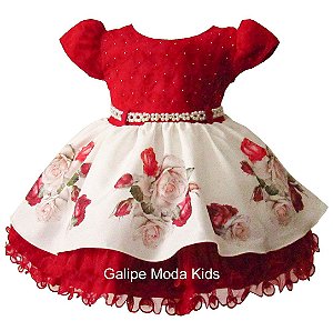 vestido festa bebe 3 meses