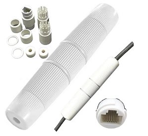 CONECTOR RJ45 IMPERMEÁVEL CAT6 IP67