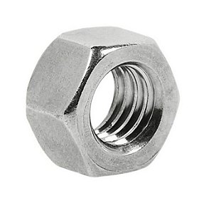 PORCA SEXTAVADA DE FERRO ZINCADO 3/8