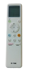 CONTROLE REMOTO AC LE-7292 UNIVERSAL - LELONG
