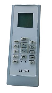 CONTROLE REMOTO AC LE-7071 PARA ELETROLUX - LELONG