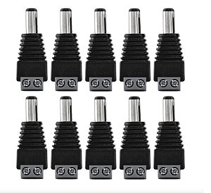 PLUG P4 MACHO C/ BORNE CFTV C/10 CONEX 1000