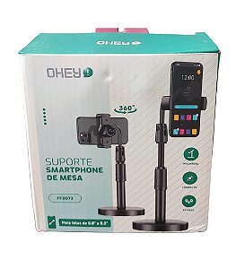 SUPORTE SMARTPHONE DE MESA 360º  FF0073 - OHEY