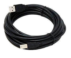 CABO USB PARA IMPRESSORA 5,0M USB 2.0AM/BM