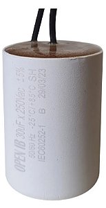 CAPACITOR P/ MOTOR DE PORTAO 30UF 250V 50/60Hz - WEG