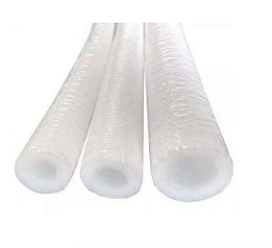 TUBO ESPONJOSO 7/8 C/ 2MT COM CAPA BRANCO
