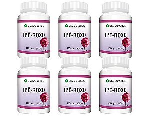 Kit 6 Ypê Roxo 720 Cápsulas 500 mg Status Verde