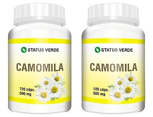 Kit 2 Camomila 240cáps 500mg - Status Verde