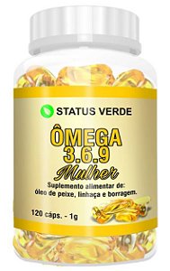 Ômega 3,6,9 120cáps 1g - Status Verde