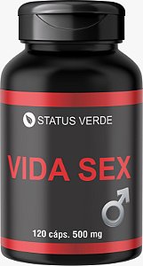 Vida Sex 500mg 120 Cápsulas - Status Verde