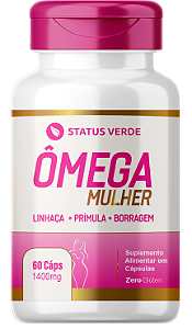 Ômega Mulher 3-6-9 60 Cápsulas 1000g Status Verde