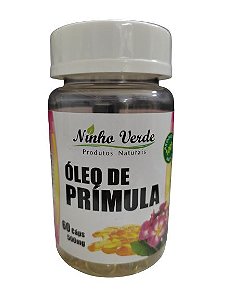 OLEO DE PRIMULA - 60 CAPSULAS DE 500MG - NINHO VERDE
