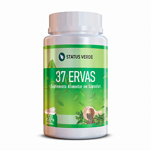 37 Ervas 120Cáps 500mg Status Verde