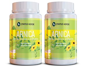 Kit 2 Arnica 240Cáps 500mg Status Verde