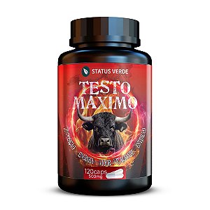 Testo Maximo 120Cáps 500mg Status Verde