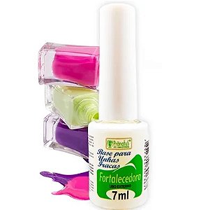 Kit 12 Base Para Unhas Fracas Fortalecedoras - Pronatus