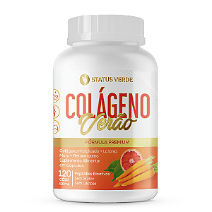 Colágeno Verão 120 Cápsulas 500mg Status Verde