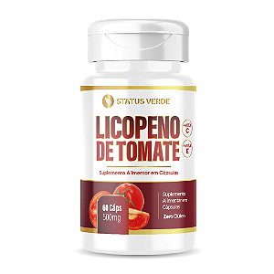 Licopeno de Tomate 60 Cápsulas Status Verde
